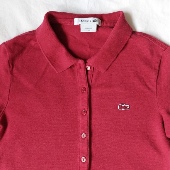 Lacoste slim fit stretch cotton polo - Picture 3 of 8